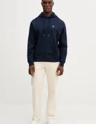 CALVIN KLEIN JEANS Суичър с качулка мъжки от памук тъмносин LV04RC297G