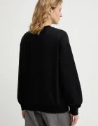 CALVIN KLEIN JEANS Суичър в черно с апликация LV047E825G