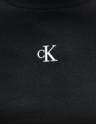 CALVIN KLEIN JEANS тениска basic от памук с еластан черна LV047AB213