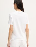 CALVIN KLEIN JEANS тениска дамска от памук бяла LV047C811G