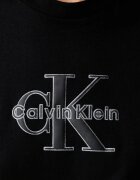 CALVIN KLEIN JEANS тениска дамска от памук черна LV047H800G