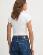CALVIN KLEIN JEANS тениска дамски бяла LV047AB802