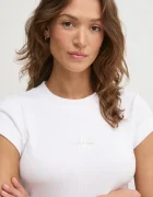 CALVIN KLEIN JEANS тениска дамски бяла LV047AB802