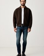 CALVIN KLEIN JEANS тениска мъжка от памук бяла LV04RC275G