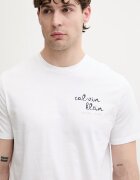 CALVIN KLEIN JEANS тениска мъжка от памук бяла LV04RG837G