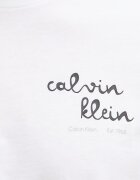 CALVIN KLEIN JEANS тениска мъжка от памук бяла LV04RG837G