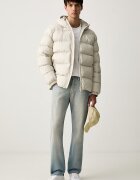 CALVIN KLEIN JEANS тениска мъжка от памук бяла LV04RH803G
