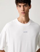 CALVIN KLEIN JEANS тениска мъжка от памук бяла LV04RH803G