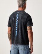 CALVIN KLEIN JEANS тениска мъжка от памук черна LV04RG834G