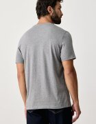 CALVIN KLEIN JEANS тениска мъжка от памук сива LV04RC272G