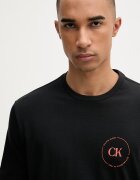 CALVIN KLEIN JEANS тениска мъжка памучна черна LV04RF801G