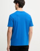 CALVIN KLEIN JEANS тениска мъжка памучна синя LV04RC272G