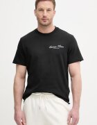 CALVIN KLEIN JEANS тениска мъжки от памук черна LV04RF822G
