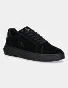 CALVIN KLEIN JEANS Велурени маратонки CHUNKY CUPSOLE SU