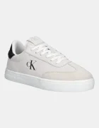 CALVIN KLEIN JEANS Велурени маратонки CLASSIC CUPSOLE MG SU