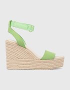 CALVIN KLEIN JEANS Велурени сандали WEDGE SANDAL SU CON MG BTW