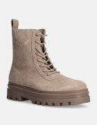 CALVIN KLEIN JEANS Велурени туристически обувки LUGGED LACE ZIP BOOT OXF HR SU