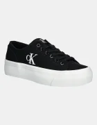 CALVIN KLEIN JEANS VULC FLATFORM LOW CV MG ниски кецове дамски черни ниски YW0YW01763