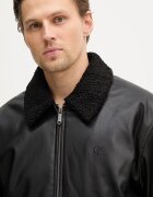 CALVIN KLEIN JEANS Яке в черно преходен модел LV04RE403G