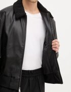 CALVIN KLEIN JEANS Яке в черно преходен модел LV04RE403G