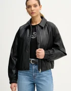 CALVIN KLEIN JEANS Яке в черно преходен модел с уголемена кройка LV047E507G