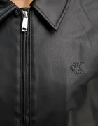 CALVIN KLEIN JEANS Яке в черно преходен модел с уголемена кройка LV047E507G