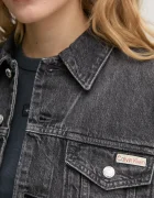 CALVIN KLEIN JEANS Яке в сиво преходен модел LV047B741G