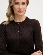 CALVIN KLEIN JEANS Жилетка с вълна в кафяво LV044E307G