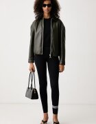 CALVIN KLEIN клин дамски черен с ниска талия 701241811