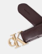 CALVIN KLEIN колан дамски от кожа бордо LV04F7074G