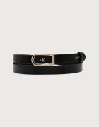 CALVIN KLEIN колан дамски от кожа черен LV04F7109G