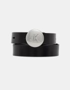 CALVIN KLEIN колан дамски от кожа черен LV04F7115G