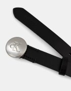 CALVIN KLEIN колан дамски от кожа черен LV04F7115G