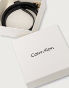 CALVIN KLEIN колан дамски от кожа черен LV04F7146G