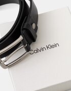 CALVIN KLEIN колан мъжки от кожа черен LV04D7067G