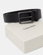 CALVIN KLEIN колан мъжки от кожа черен LV04D7095G