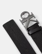 CALVIN KLEIN колан мъжки от кожа черен LV04D7110G