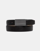 CALVIN KLEIN колан мъжки от кожа черен LV04D7149G