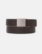 CALVIN KLEIN колан мъжки от кожа кафяв LV04D7080G