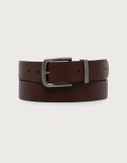 CALVIN KLEIN колан мъжки от кожа кафяв LV04D7128G