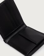 CALVIN KLEIN комплект портфейл и ключодържател мъжки от кожа черен LV04D1367G