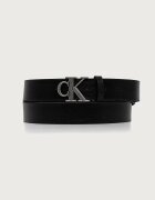 CALVIN KLEIN комплект портфейл и колан мъжки от кожа черен LV04D0017G
