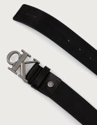 CALVIN KLEIN комплект портфейл и колан мъжки от кожа черен LV04D0017G