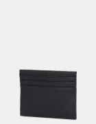 CALVIN KLEIN Кожен калъф за карти в черно LV04D1060G