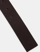CALVIN KLEIN Кожен колан мъжки в кафяво LV04D7047G