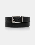 CALVIN KLEIN Кожен колан с две лица мъжки в черно LV04D7057G