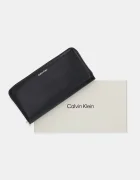 CALVIN KLEIN Кожен портфейл в черно LV04F1093G
