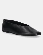 CALVIN KLEIN Кожени балеринки CLASSIC BALLERINA - LTH