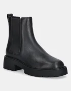CALVIN KLEIN Кожени боти челси CHUNKY CHELSEA BOOT LTH