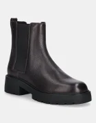 CALVIN KLEIN Кожени боти челси CHUNKY CHELSEA BOOT LTH